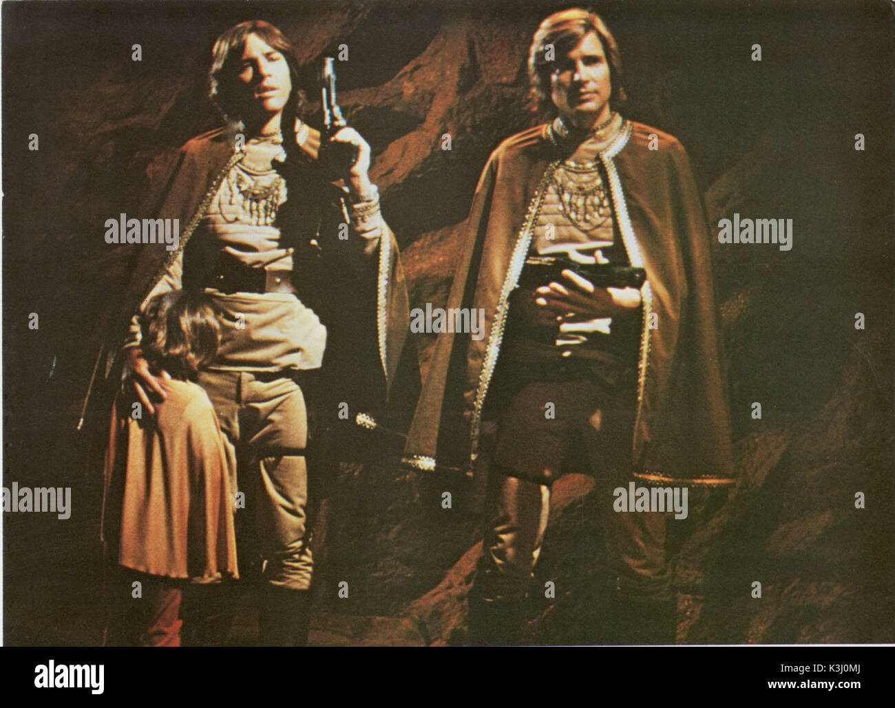 BATTLESTAR GALACTICA, RICHARD HATCH Dirk Benedict Banque D'Images