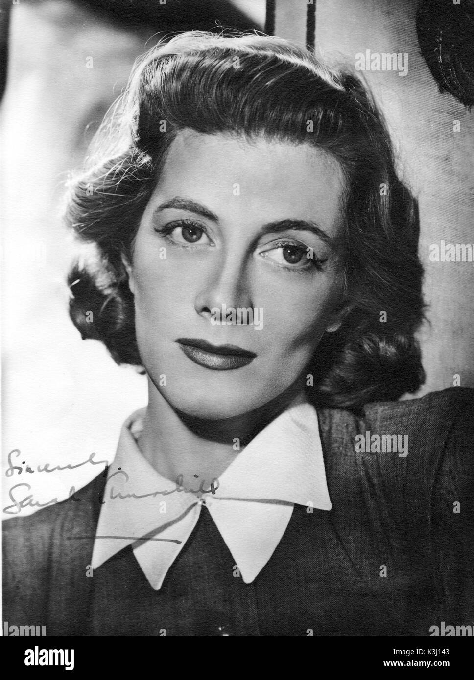 Sarah Churchill Actrice Britannique Photo Stock Alamy