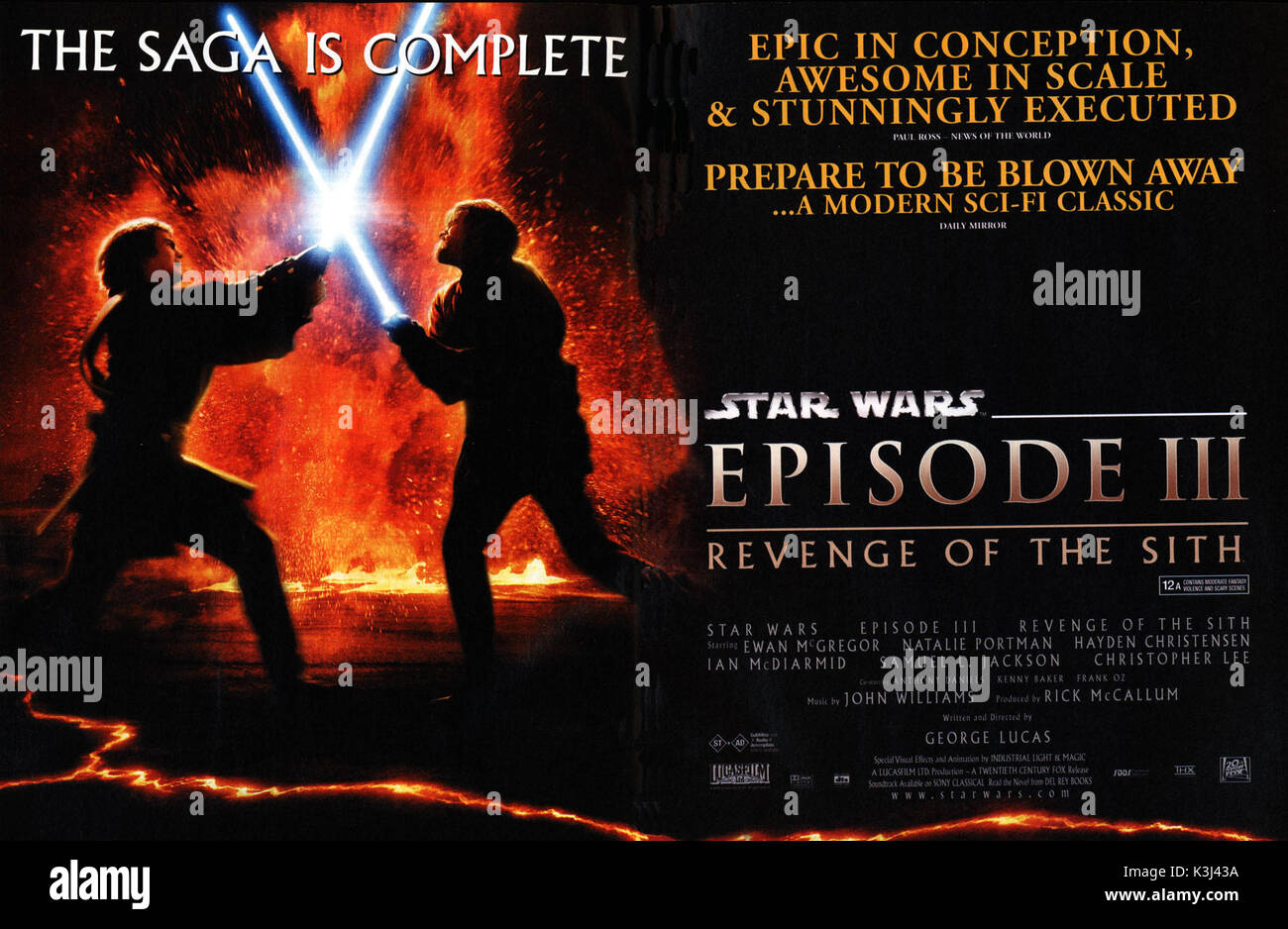 Star wars episode iii revenge of the sith Banque de photographies et d