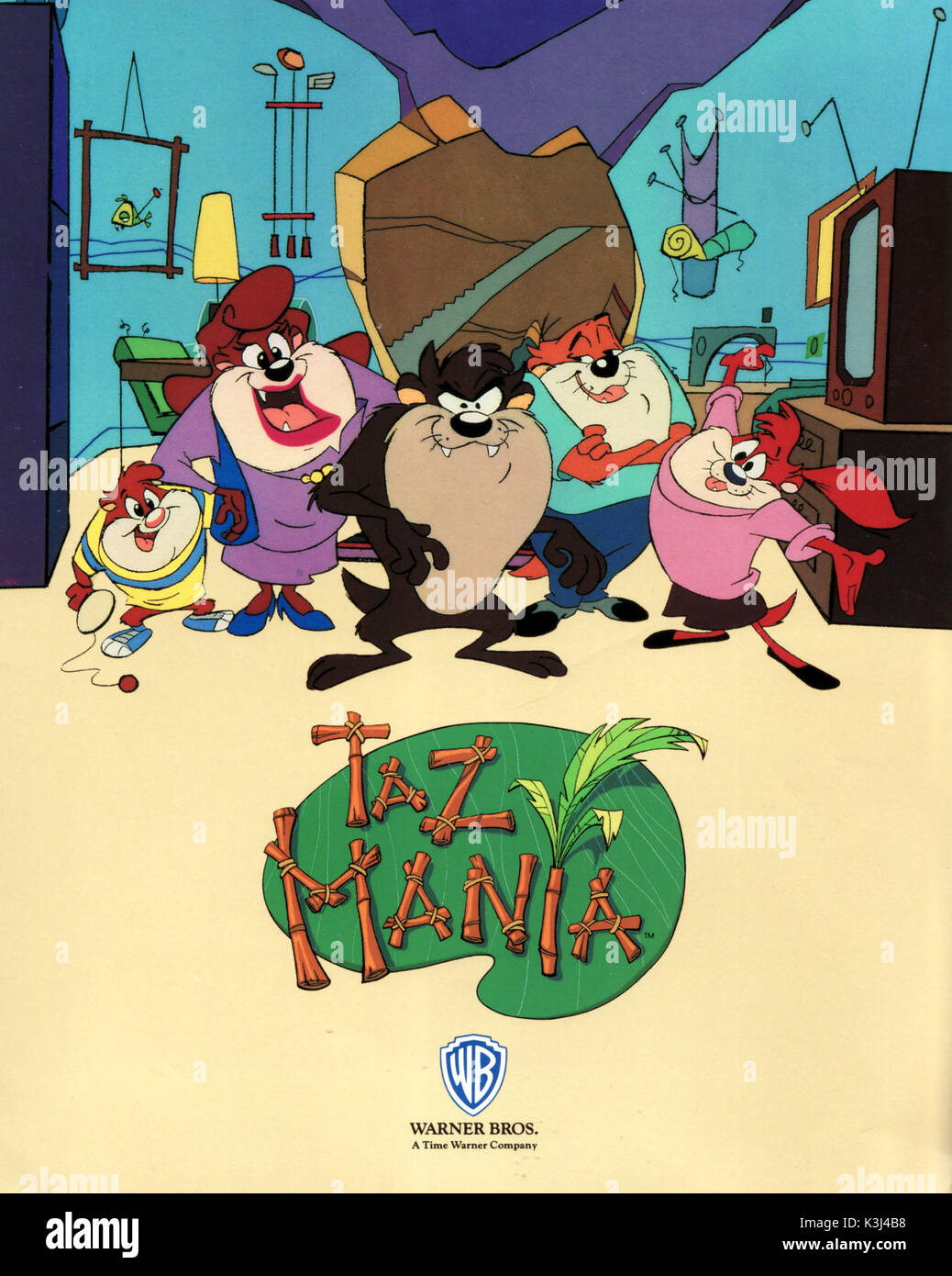 TAZ MANIA Banque D'Images
