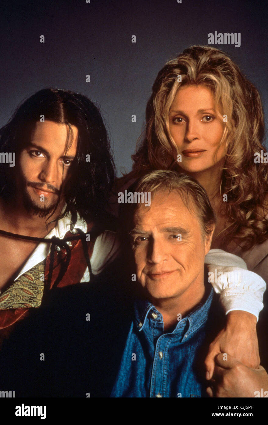 DON JUAN DE MARCO Johnny Depp, Faye Dunaway, Marlon Brando Date : 1995 Banque D'Images