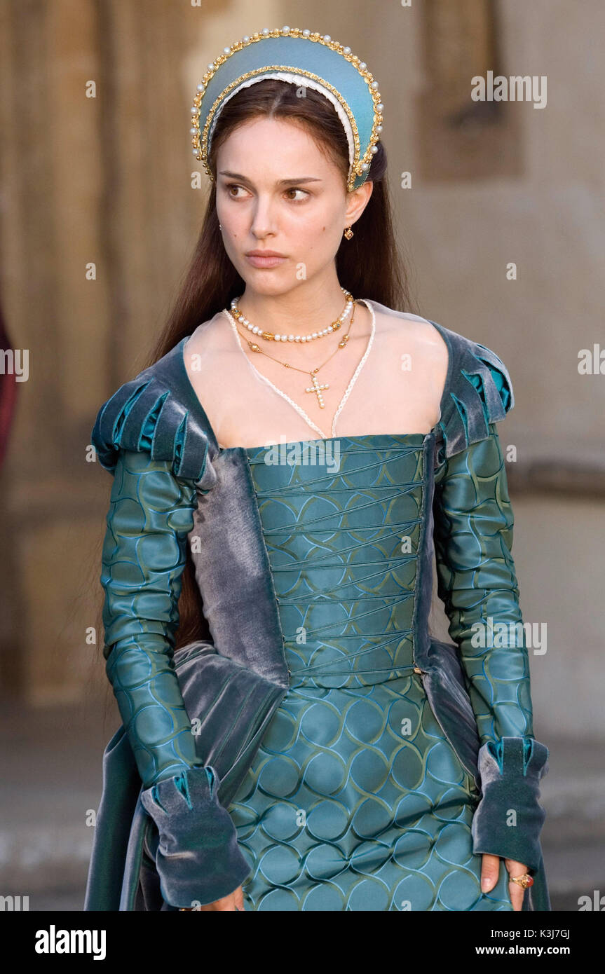 L'autre fille BOLEYN Anne Boleyn (Natalie Portman) L'AUTRE BOLEYN GIRL Natalie Portman comme Anne Boleyn Date : 2008 Banque D'Images
