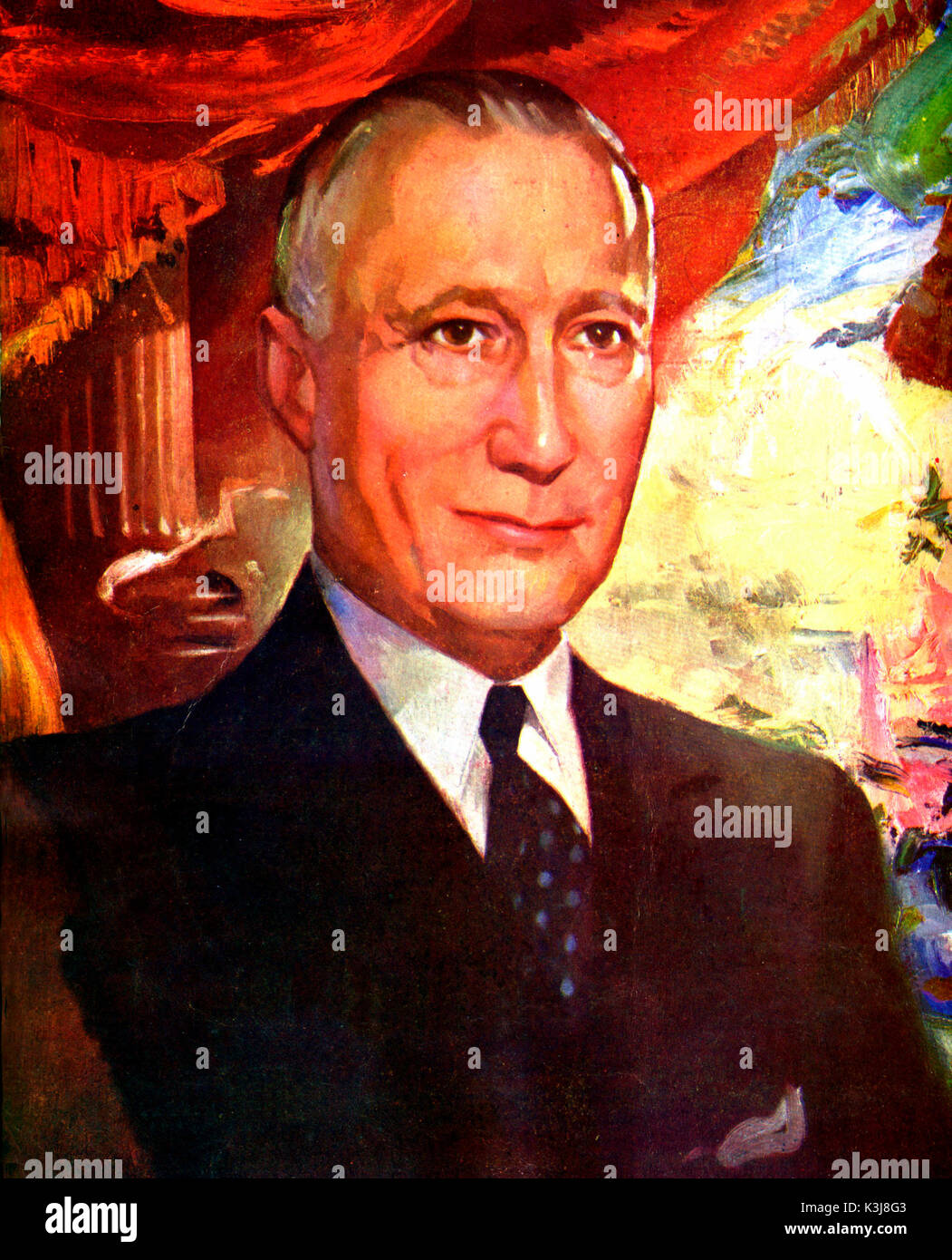 ADOLPH ZUKOR Chef de Paramount Pictures. Banque D'Images