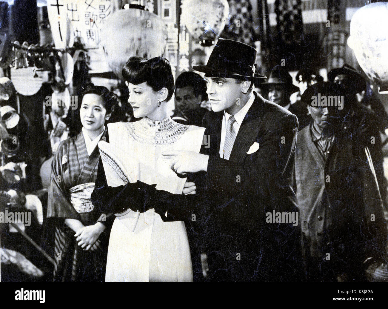 Du sang SUR LE SOLEIL SYLVIA SIDNEY, James Cagney Date : 1945 Banque D'Images
