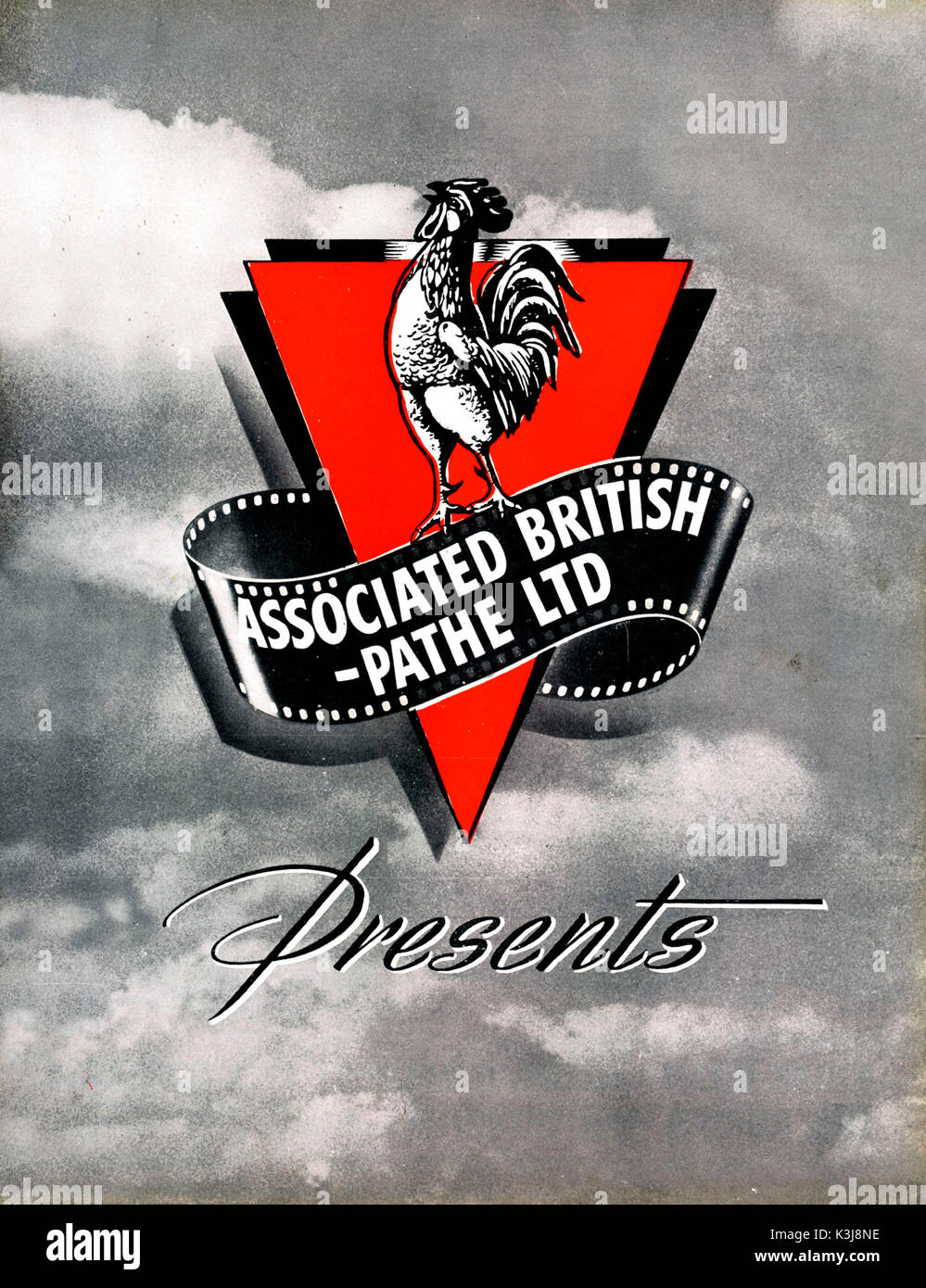 LOGO ASSOCIATED BRITISH PATHE Banque D'Images
