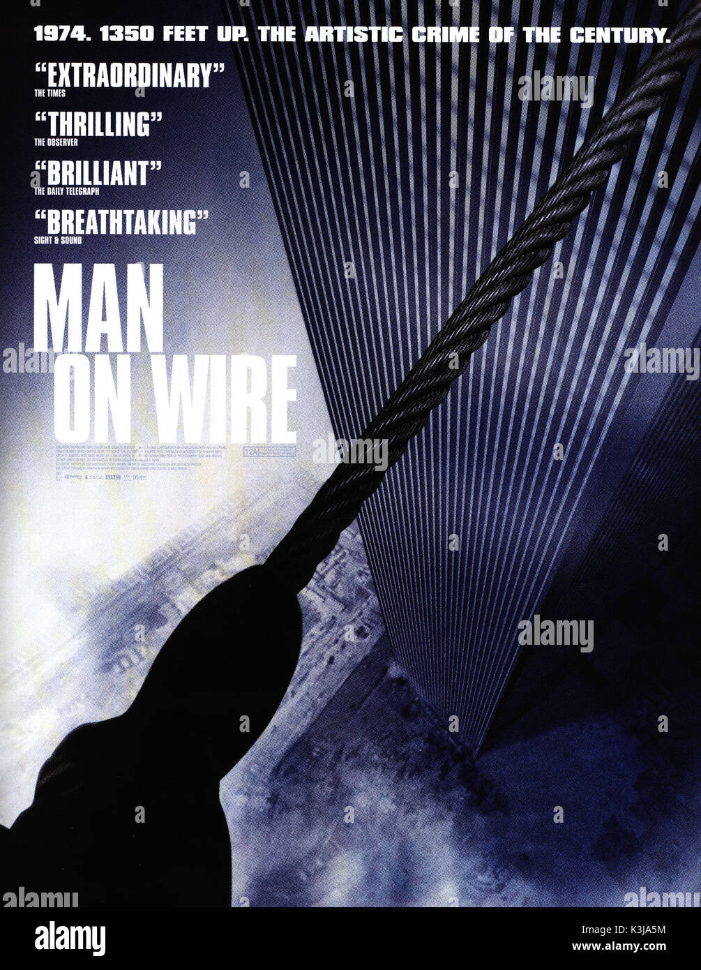 Man on wire Banque de photographies et d'images à haute résolution - Alamy