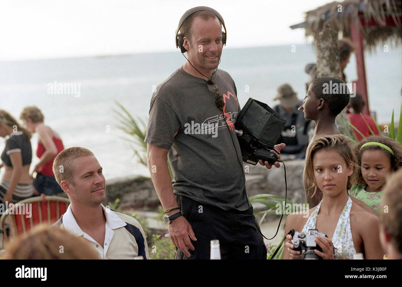 Dans le BLEU Paul Walker, Directeur John Stockwell, Jessica Alba DANS LE BLEU Banque D'Images