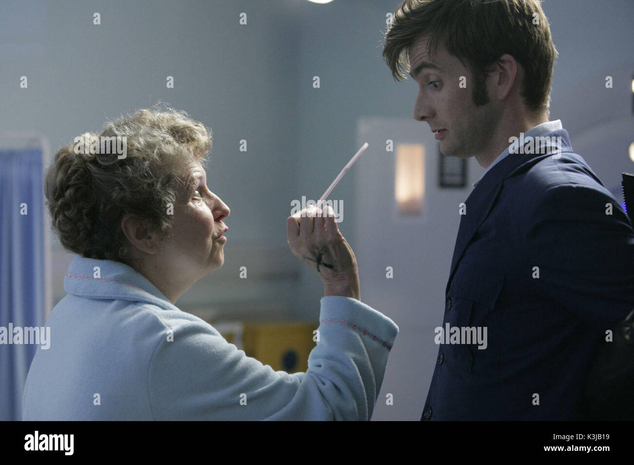 Médecin QUI ANNE REID, DAVID TENNANT, Dr qui, MÉDECIN QUI Date : 2007 Banque D'Images