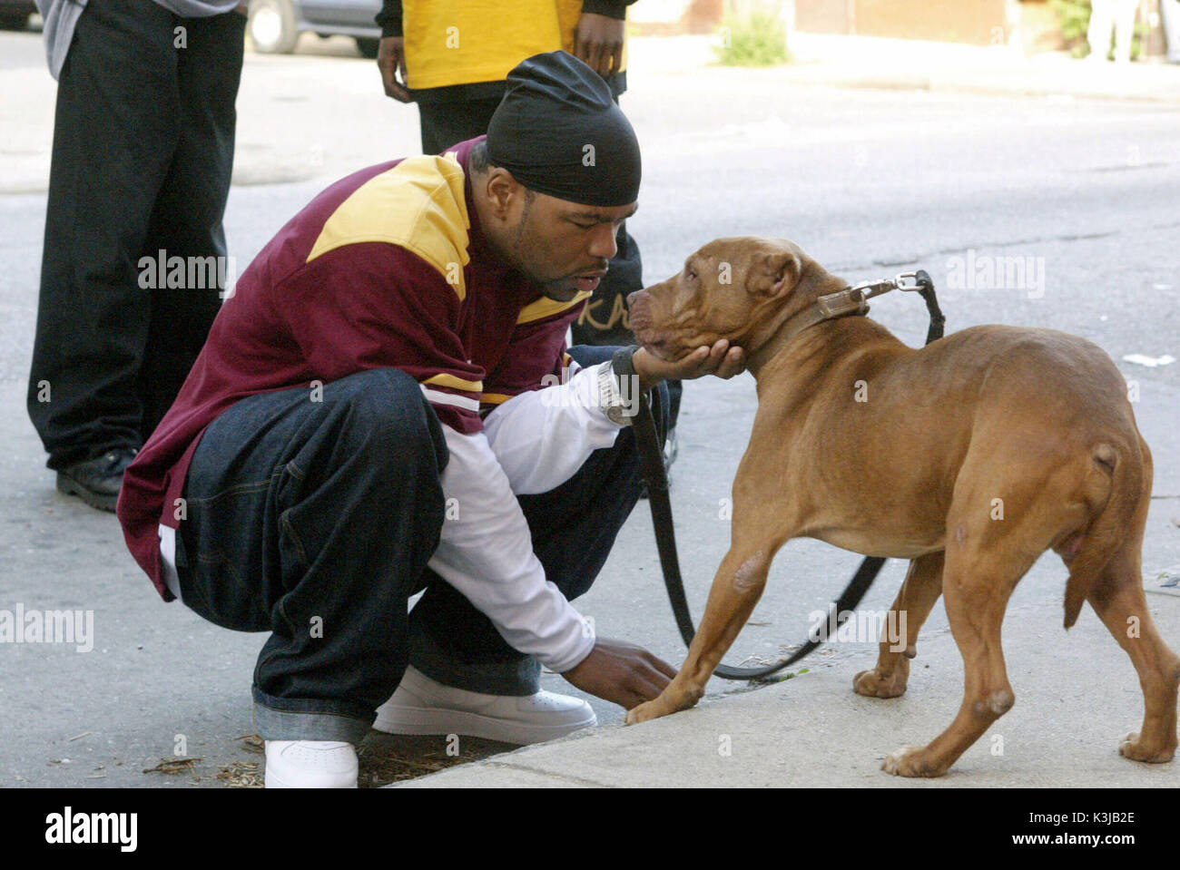 Le fil [Série TV US 2002 - ]# 3 Série/épisode# 1/Heure après heure Tx : 19 septembre 2004 METHOD MAN que Calvin 'Cheese' Wagstaff LE FIL Banque D'Images