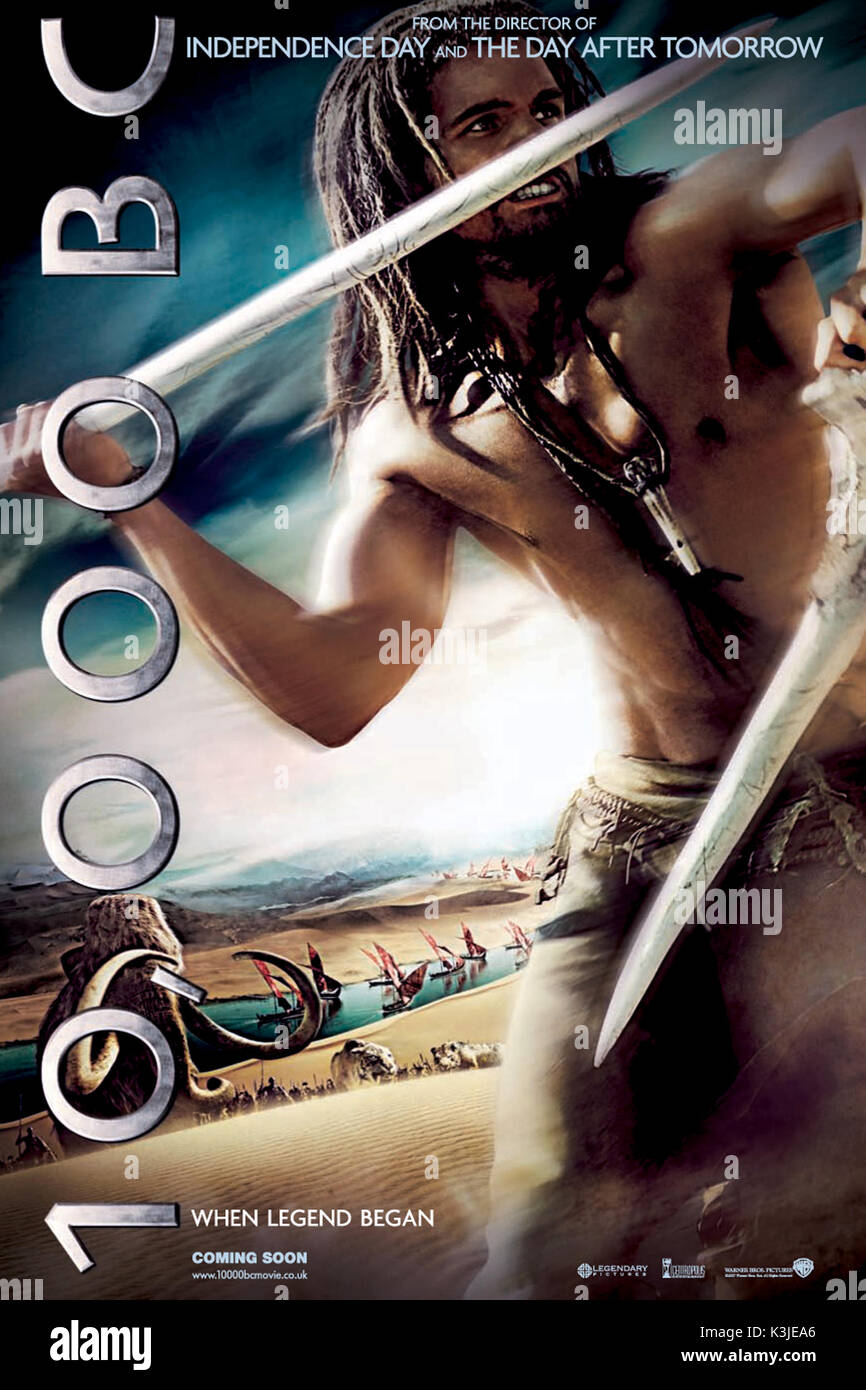 10, 000 B.C. aka dix mille ans avant Jésus-Christ, 10 000 B.C. Date : 2008 Banque D'Images