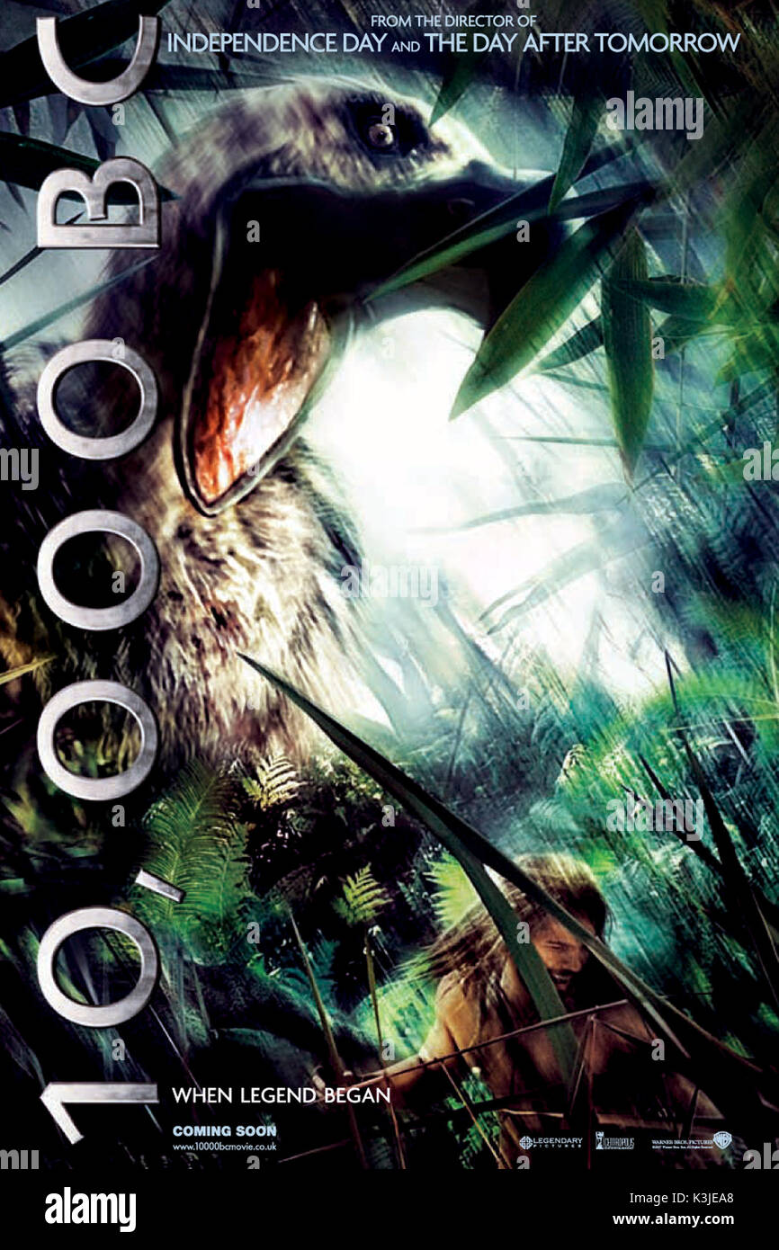 10, 000 B.C. aka dix mille ans avant Jésus-Christ, 10 000 B.C. Date : 2008 Banque D'Images