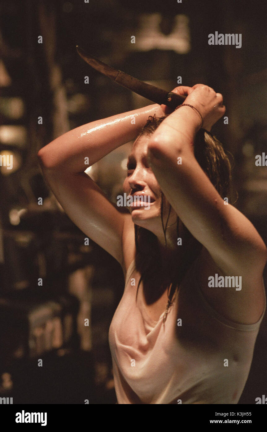 Le Texas Chainsaw Massacre Jessica Biel Le Texas Chainsaw Massacre Jessica Biel Date : 2003 Banque D'Images