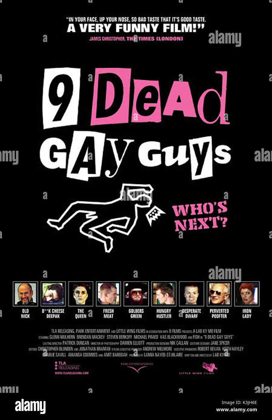 9 Dead Gay Guys Date : 2002 Banque D'Images