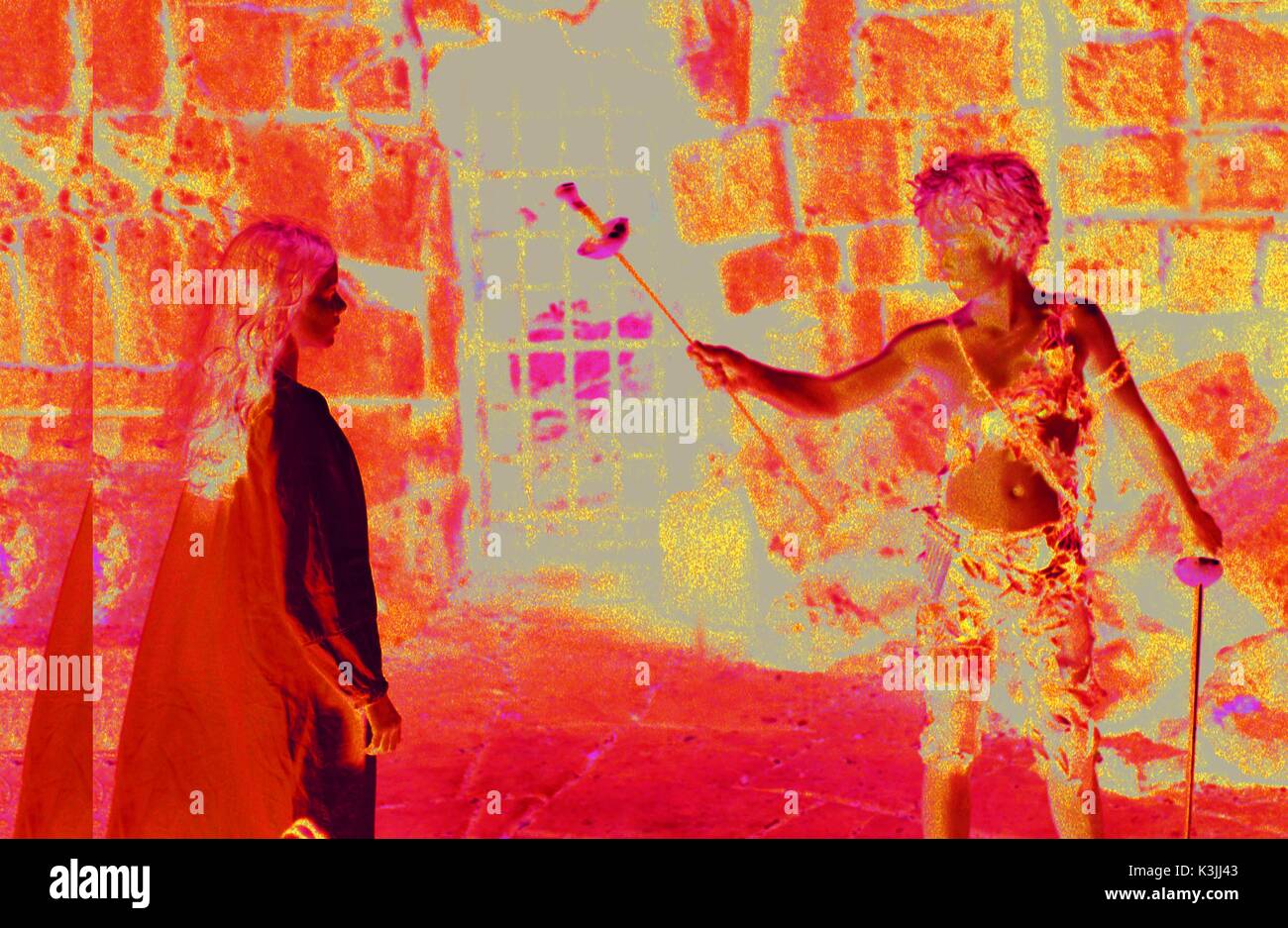 PETER PAN RACHEL HURD WOOD comme Wendy, Jeremy Sumpter que Peter Pan PETER PAN Date : 2003 Banque D'Images