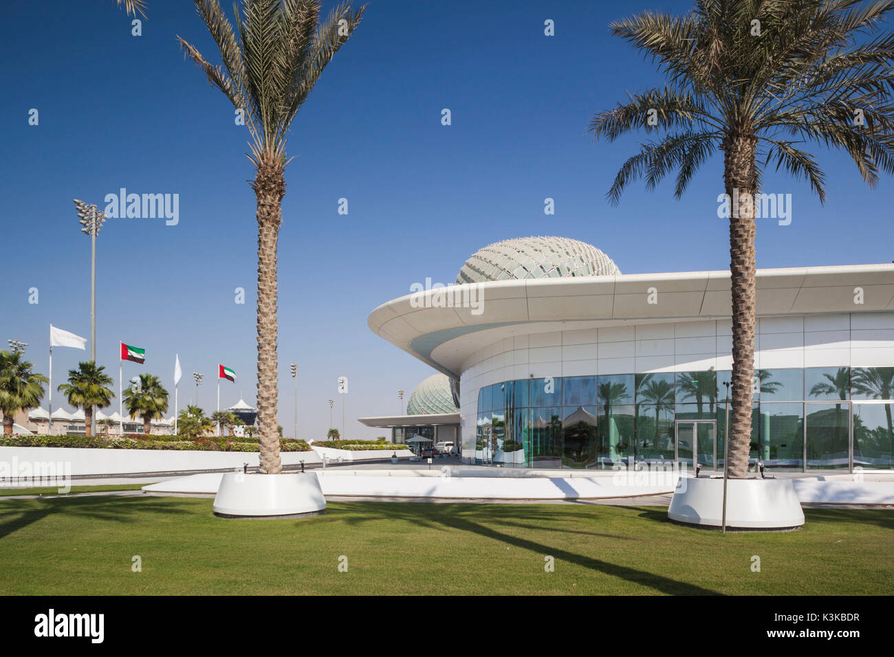 Émirats arabes unis, Abu Dhabi, Yas Island, l'hôtel Viceroy Banque D'Images