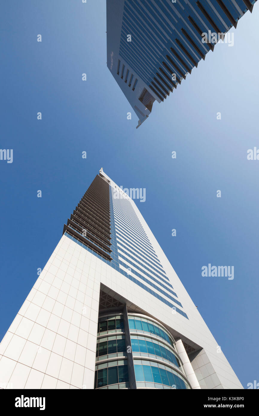 Émirats Arabes Unis, Dubai, Dubai Financial Centre, Emirates Towers Banque D'Images