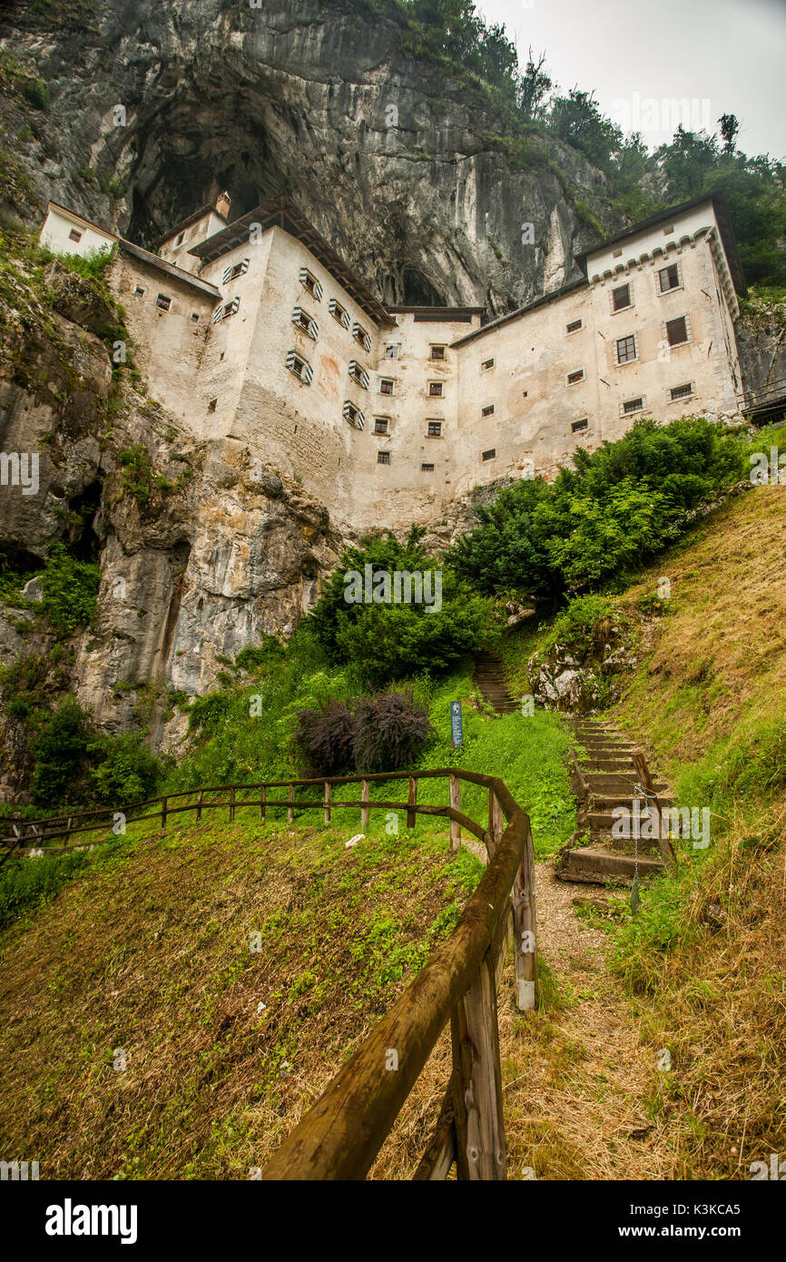 Château de predjama, Postojna, Slovénie Banque D'Images