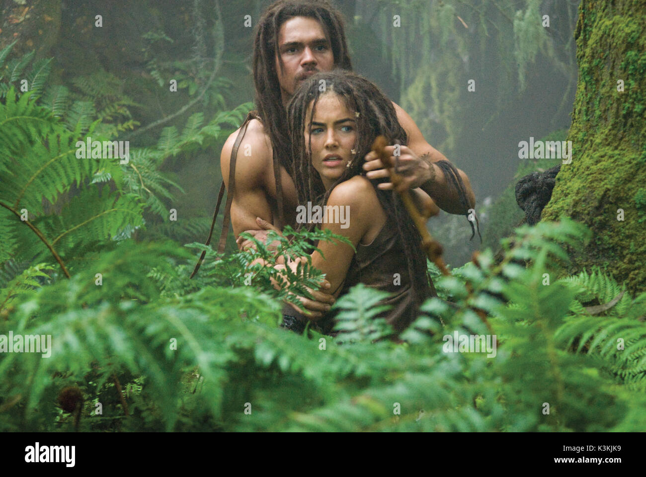 10 000 BC STEVEN STRAIT, Camilla Belle Date : 2008 Banque D'Images