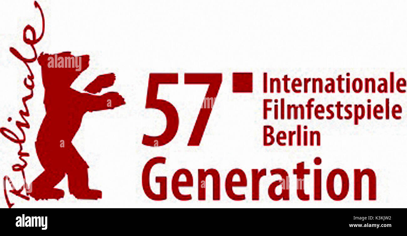 LOGO DU FESTIVAL INTERNATIONAL DU FILM DE BERLIN Banque D'Images