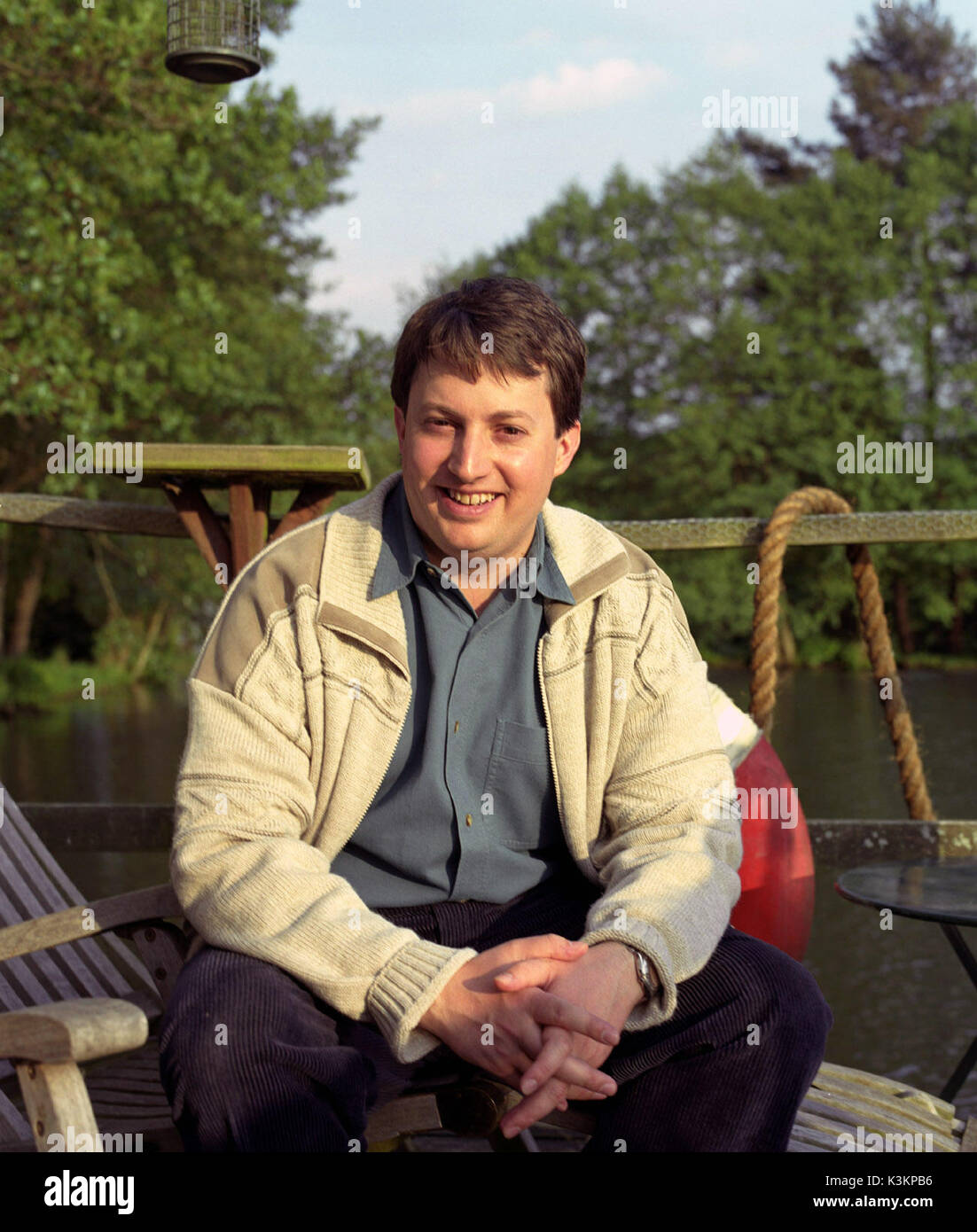 PEEP SHOW Series,2/ épisode,1,6 DAVID MITCHELL comme Mark Corrigan Date : 2003 Banque D'Images