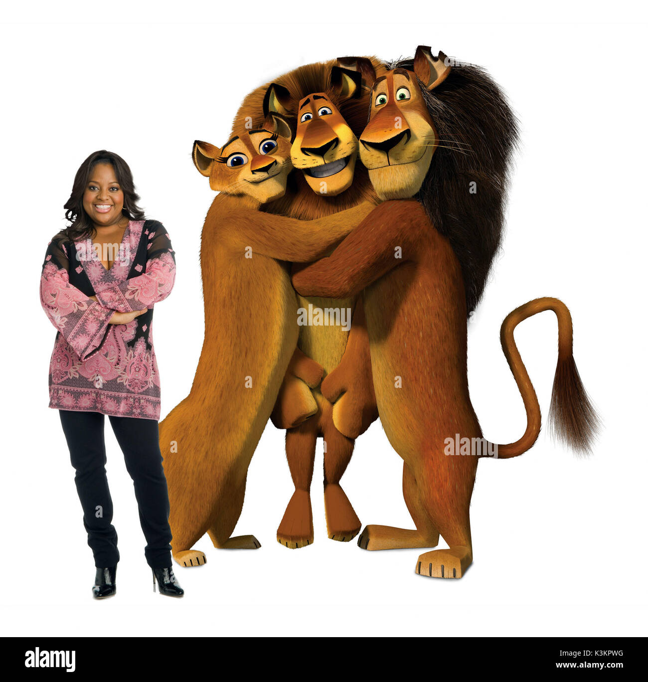 MADAGASCAR : Escape 2 Africa SHERRI SHEPHERD voices / Maman Lionne Date : 2008 Banque D'Images