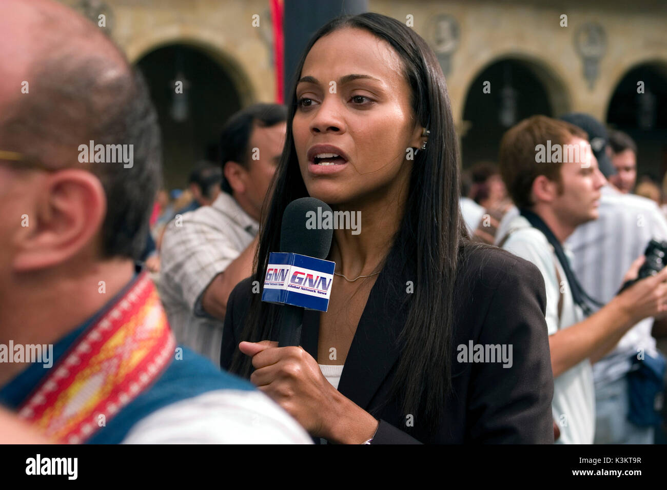 VANTAGE POINT Zoe Saldana Date : 2008 Banque D'Images