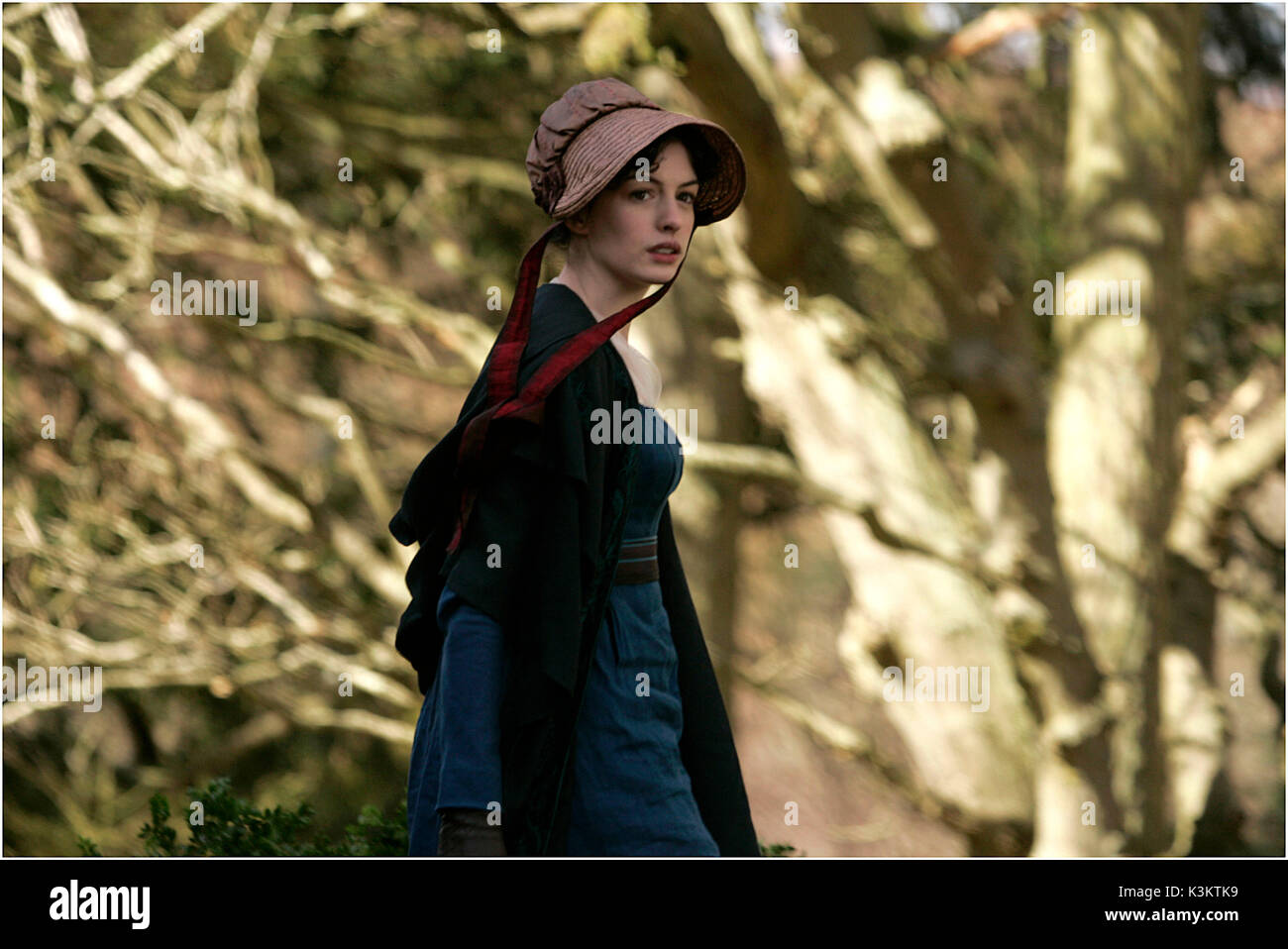 Devenir Jane Jane Austen comme Anne Hathaway Date : 2007 Banque D'Images