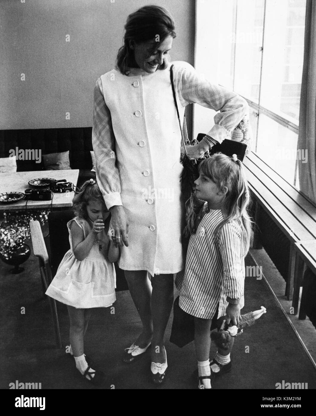 JOELY RICHARDSON, Vanessa Redgrave, Natasha Richardson c.1960s Banque D'Images JOELY RICHARDSON, Vanessa Redgrave, Natasha Richardson c.1960s Banque D'Images