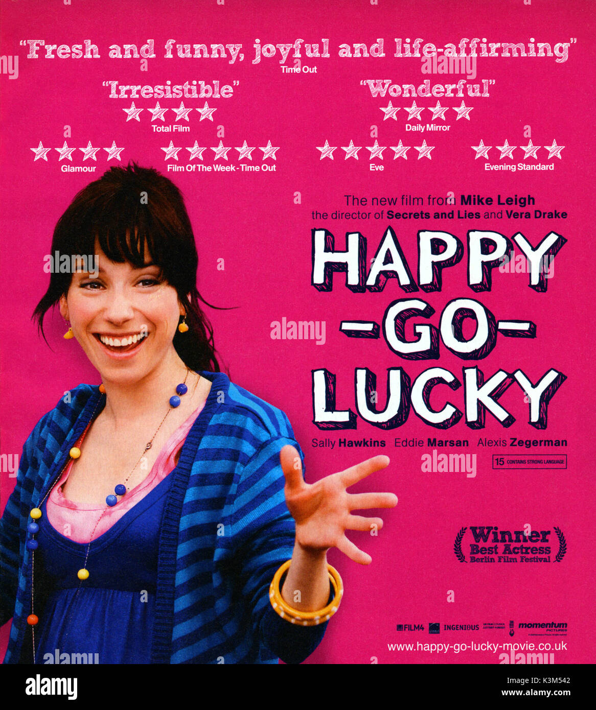 Happy Go Lucky Sally Hawkins Happy Go Lucky Date 08 Photo Stock Alamy
