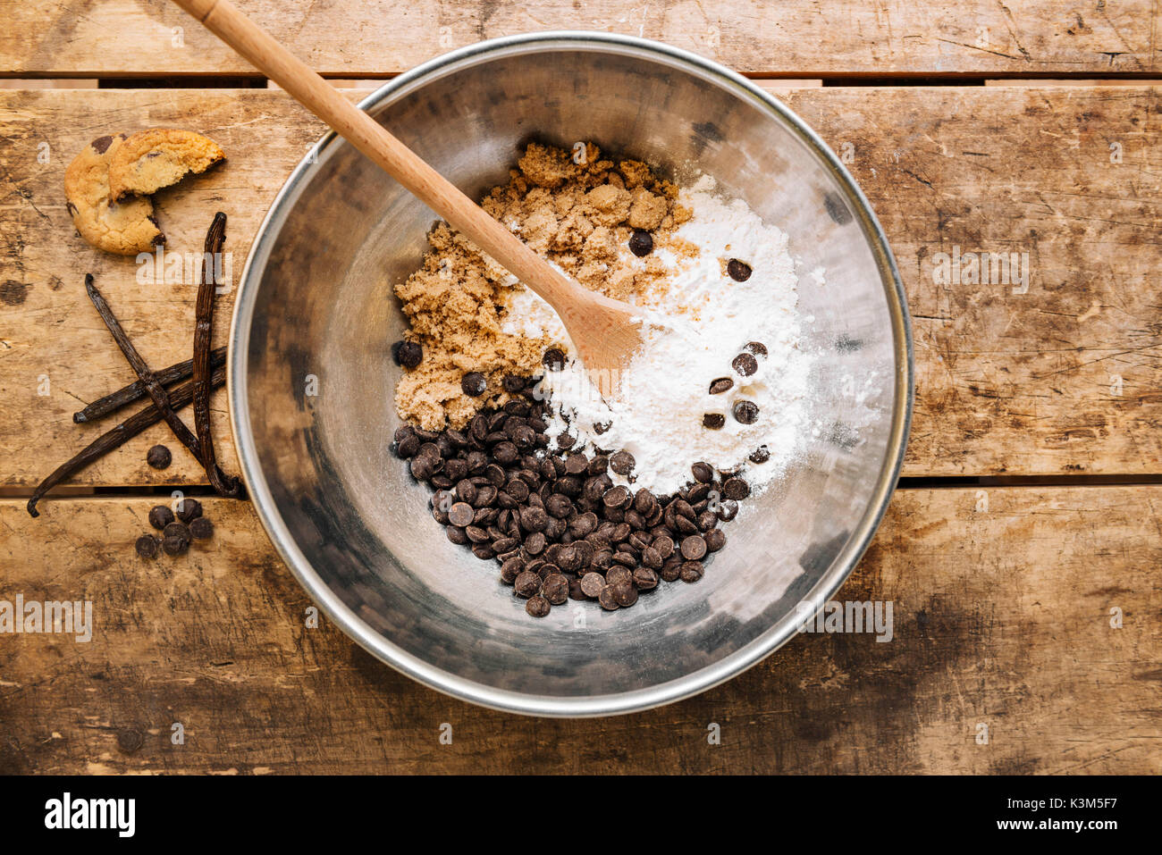 Cookie dough Banque D'Images