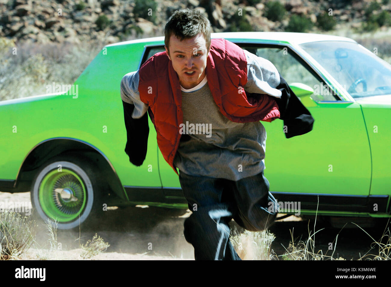 BREAKING BAD SÉRIE TV US [2008 - ],Série 1 / épisode,1 / 'Pilote' AARON PAUL comme Jesse Pinkman BREAKING BAD Date : 2008 Banque D'Images