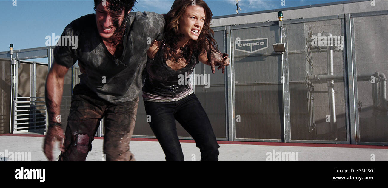 SKYLINE ERIC BALFOUR, SCOTTIE THOMPSON Date : 2010 Banque D'Images