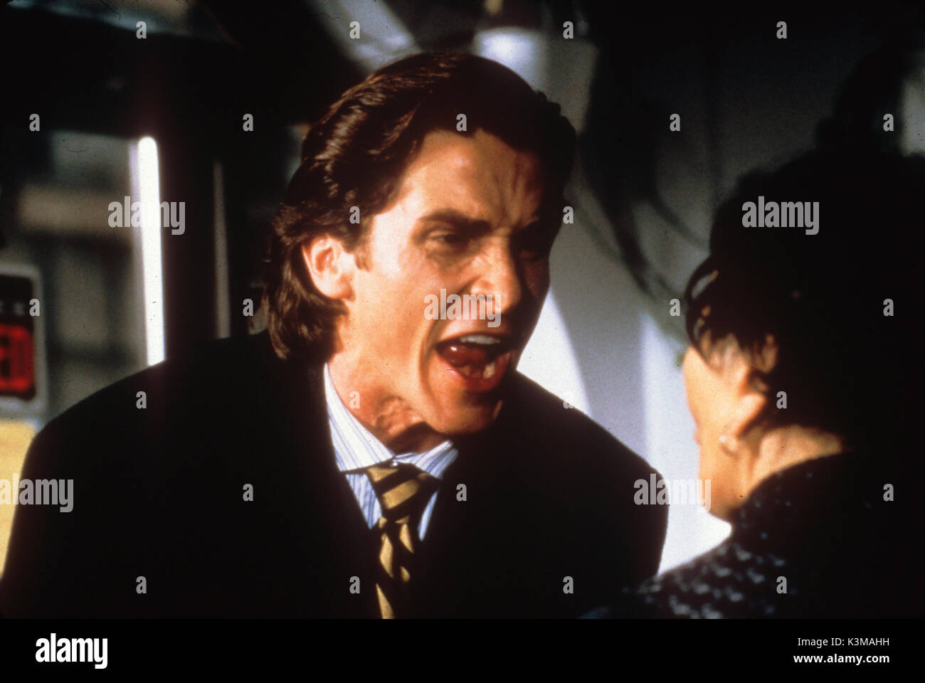 AMERICAN PSYCHO [2000] CHRISTIAN BALE comme Patrick Bateman Date : 2000 Banque D'Images