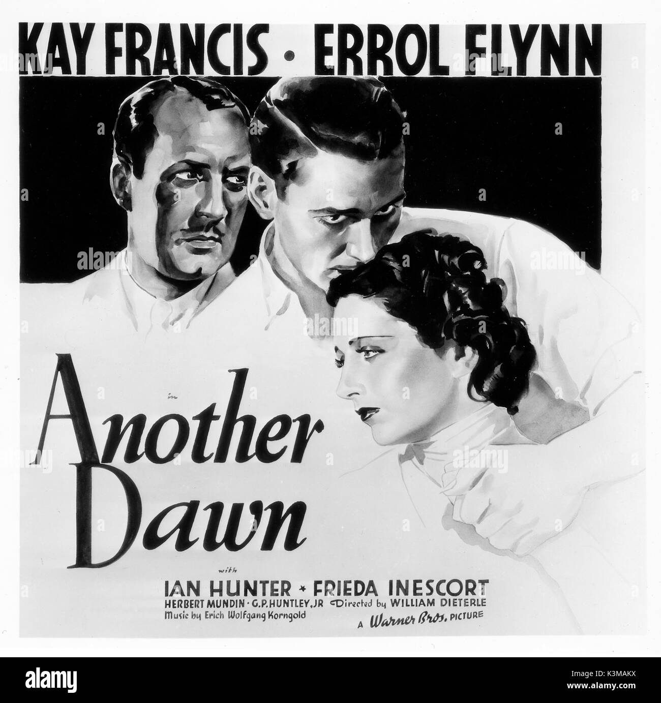 Une autre aube [US] 1937 IAN HUNTER, Errol Flynn, KAY FRANCIS Date : 1937 Banque D'Images