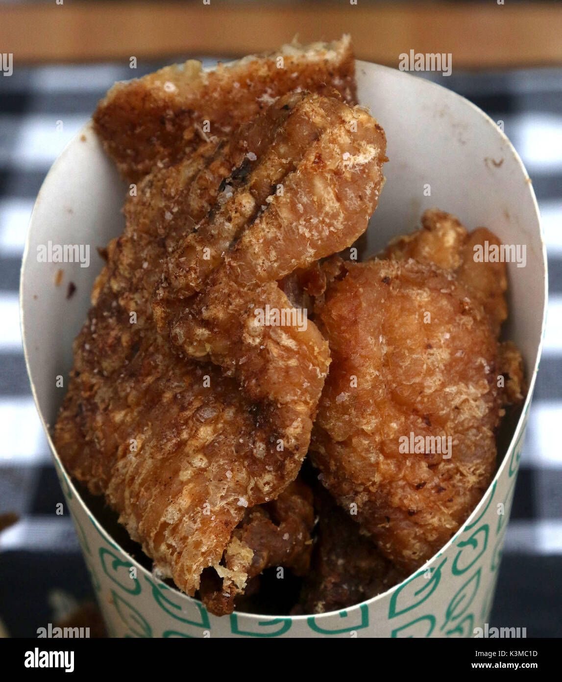 Ailes de canard croustillant Banque D'Images