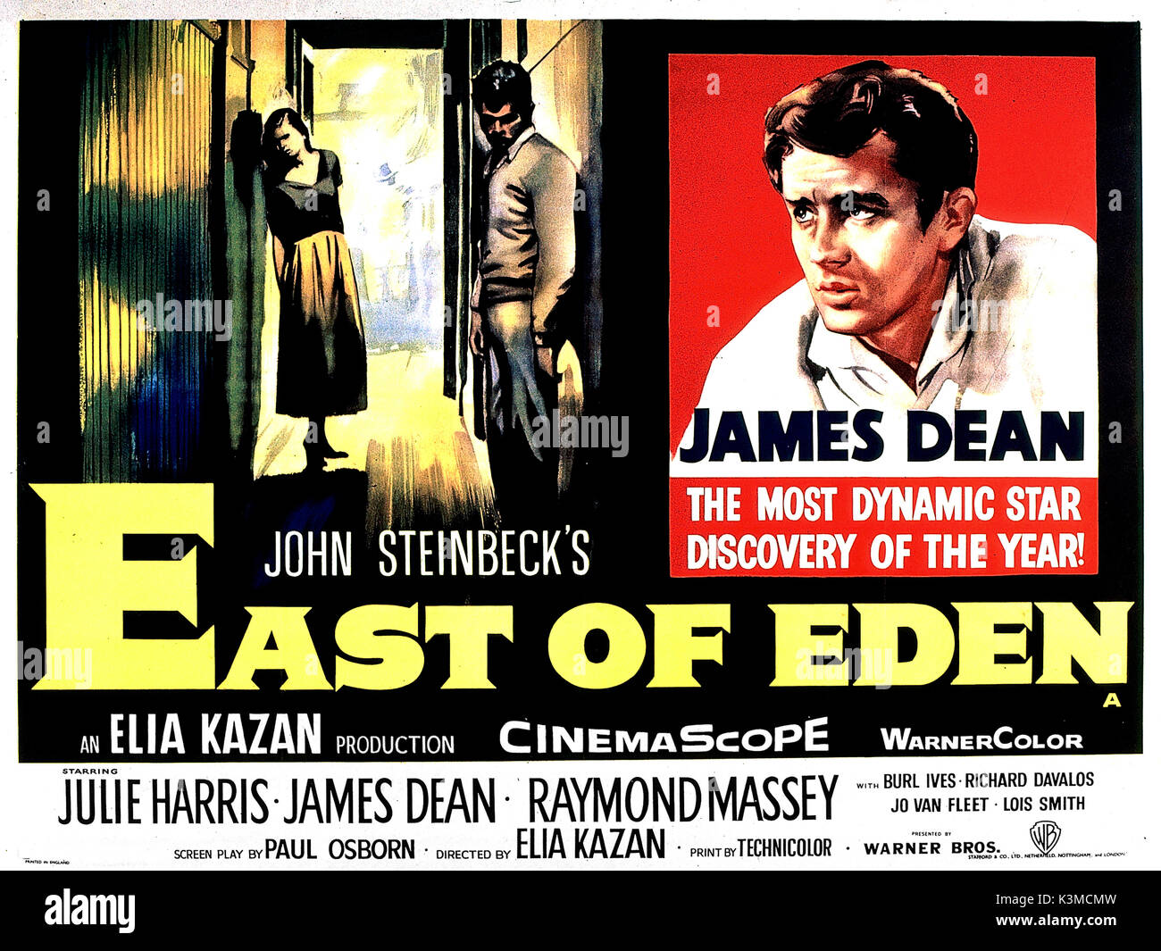 east-of-eden-movie-poster-banque-de-photographies-et-d-images-haute