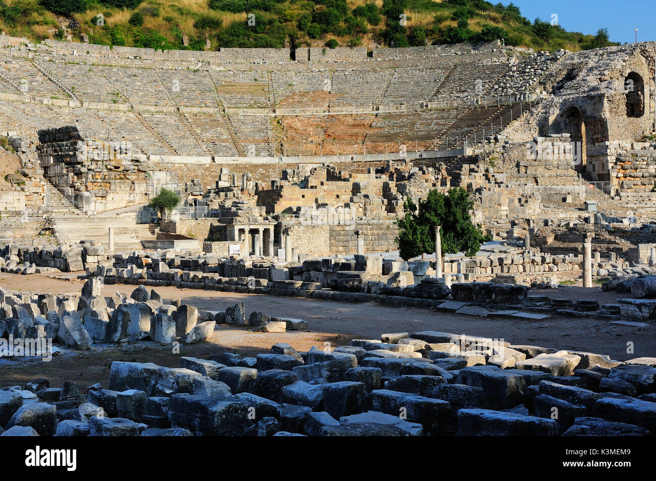 Les ruines antiques d'Ephèse, en Turquie. Banque D'Images