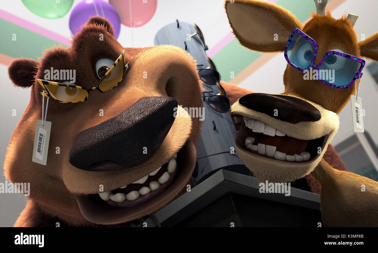 Saison 2006 [US] MARTIN LAWRENCE voices Boog, Elliot voix ASHTON KUTCHER Date : 2006 Banque D'Images