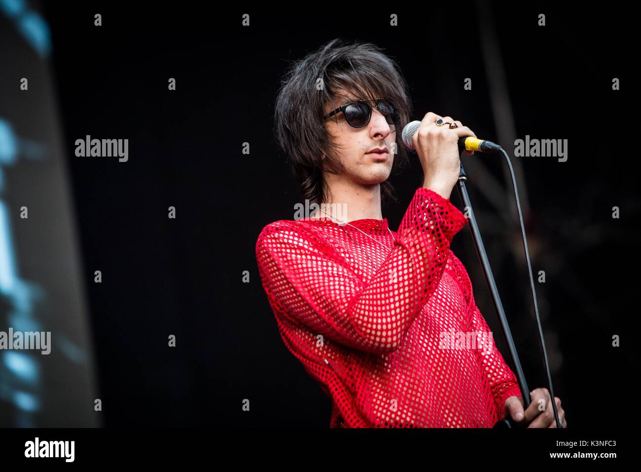 Treviso, Italie 31 août 2017 Les horreurs en concert à la maison Festival © Roberto Finizio / Alamy Live News Banque D'Images