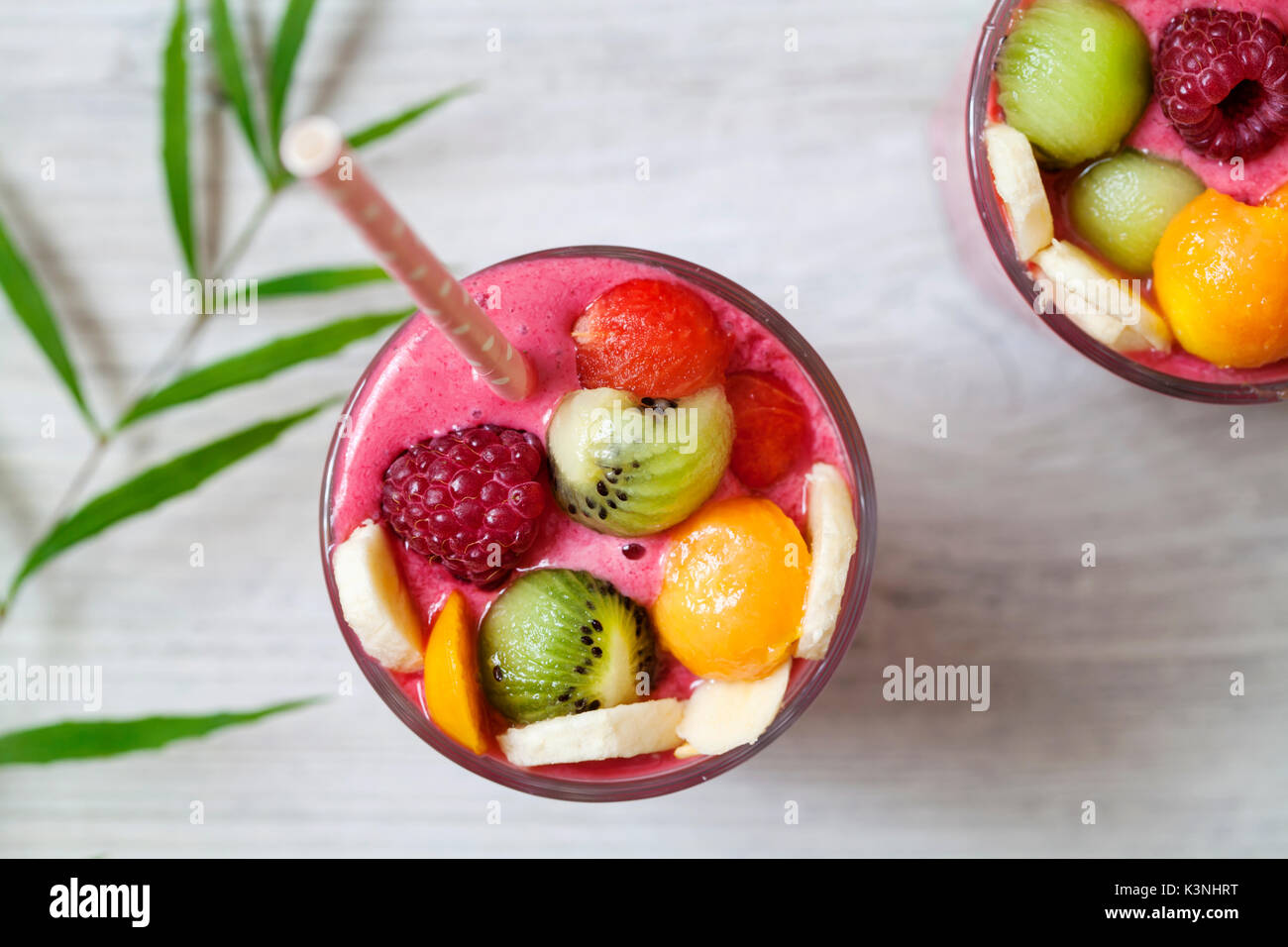Smoothie Tropical Banque D'Images
