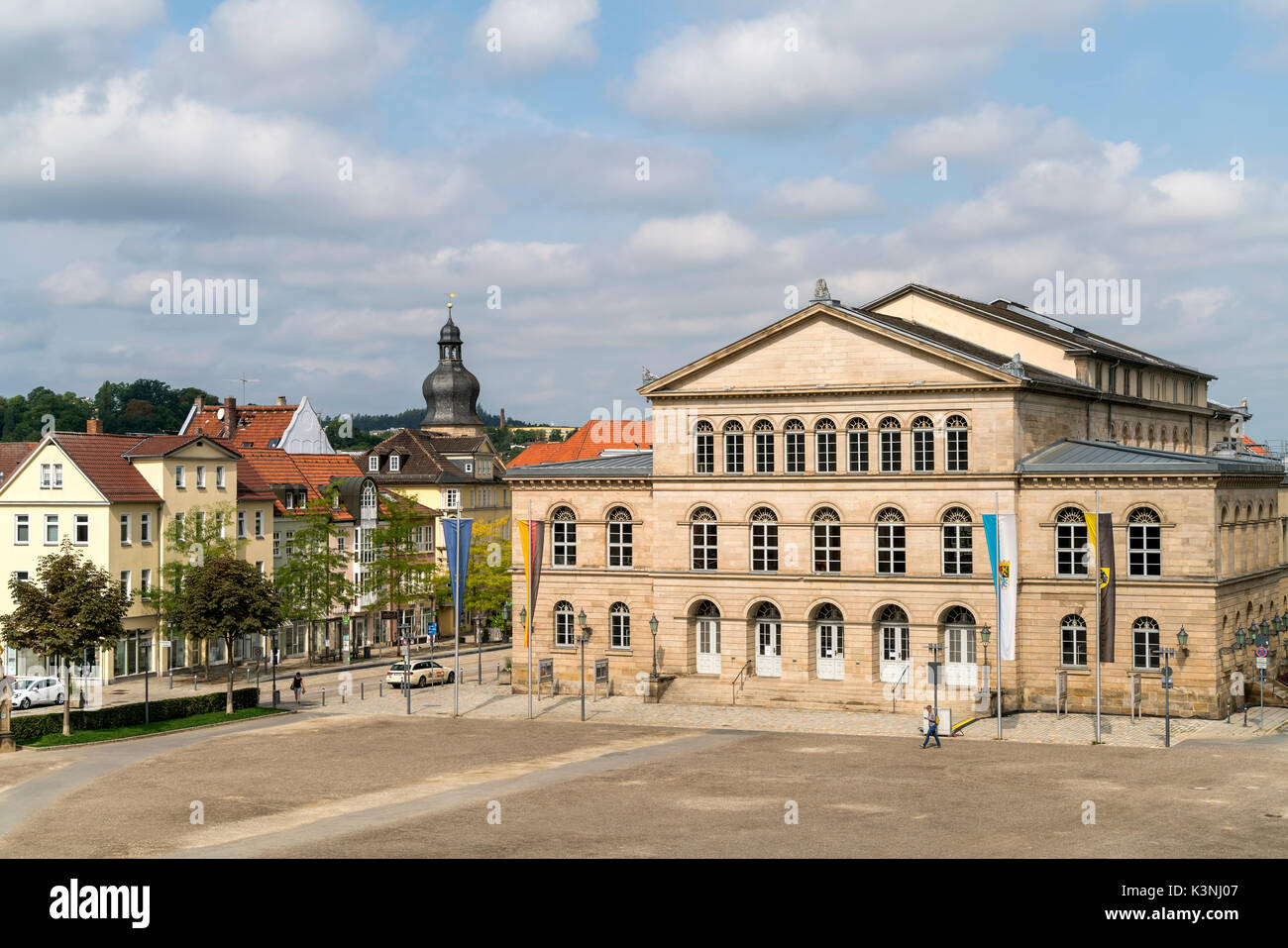 Le Landestheater à Coburg, Oberfranken, Bayern, Deutschland | Landestheater, Cobourg, Haute-Franconie, Bavière, Allemagne Banque D'Images