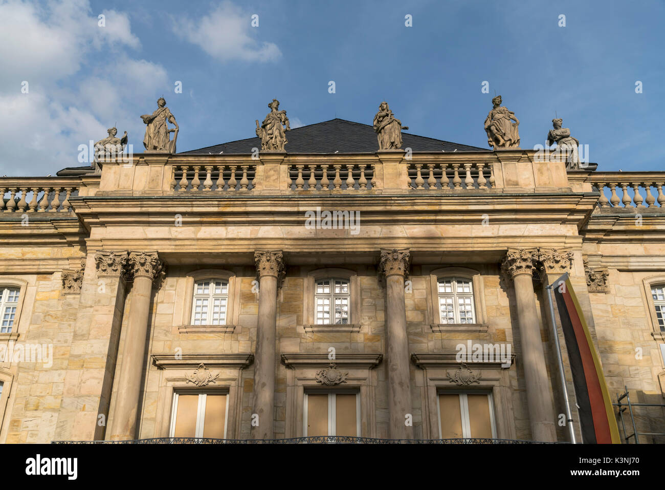 Das Opernhaus markgräfliche, Bayreuth, Oberfranken Bayern, Deutschland | L'Opéra Margravial, Bayreuth, Haute-Franconie, Bavière, Allemagne Banque D'Images
