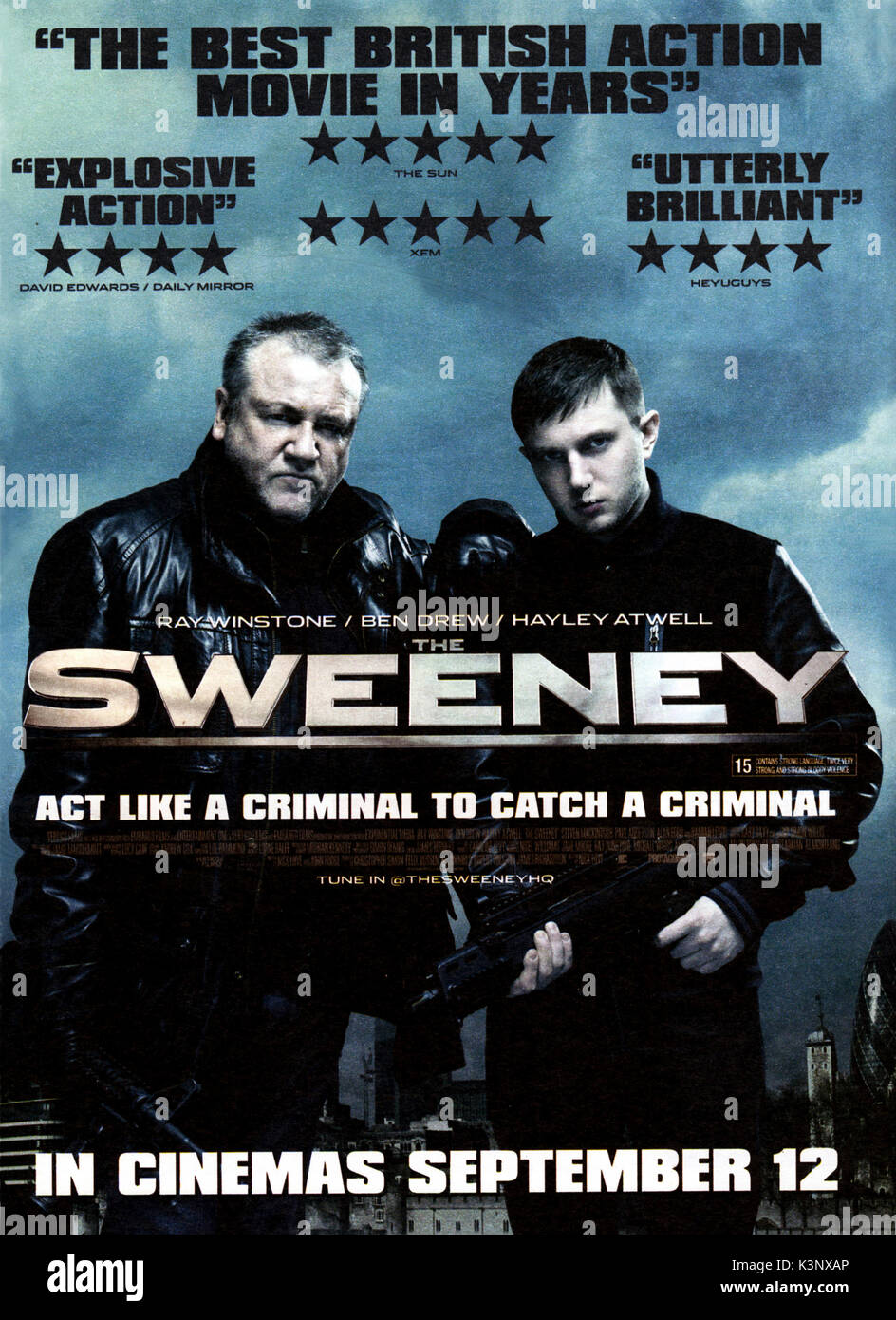 La SWEENEY [BR 2012] Ray Winstone, BEN DREW Date : 2012 Banque D'Images