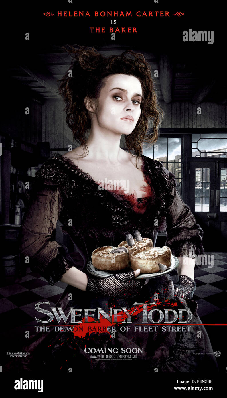SWEENEY TODD : The Demon Barber of Fleet Street [2007] Helena Bonham Carter Date : 2007 Banque D'Images