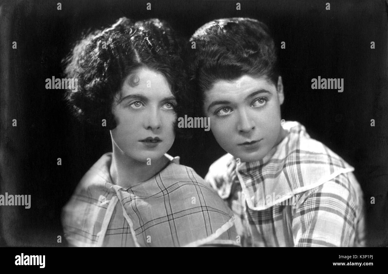 BILLIE ET RENEE HOUSTON HOUSTON BILLIE, RENEE HOUSTON acteurs britanniques et des artistes Banque D'Images