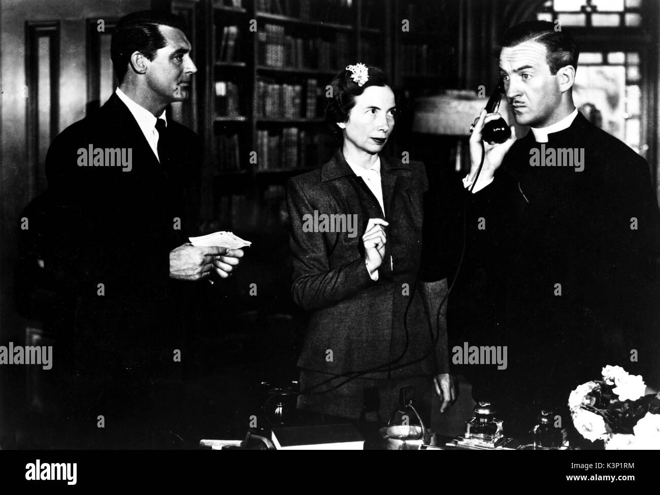 La femme de l'évêque [US] 1947 Cary Grant, [ ?], David Niven Date : 1947 Banque D'Images