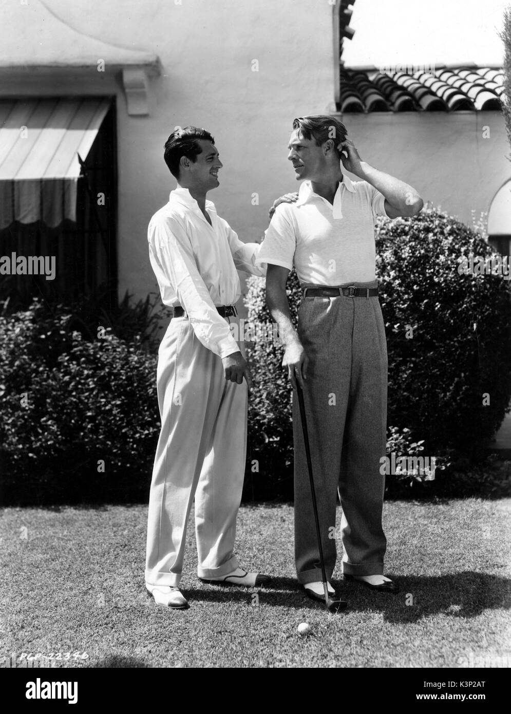 CARY GRANT et RANDOLPH SCOTT 1930 Banque D'Images