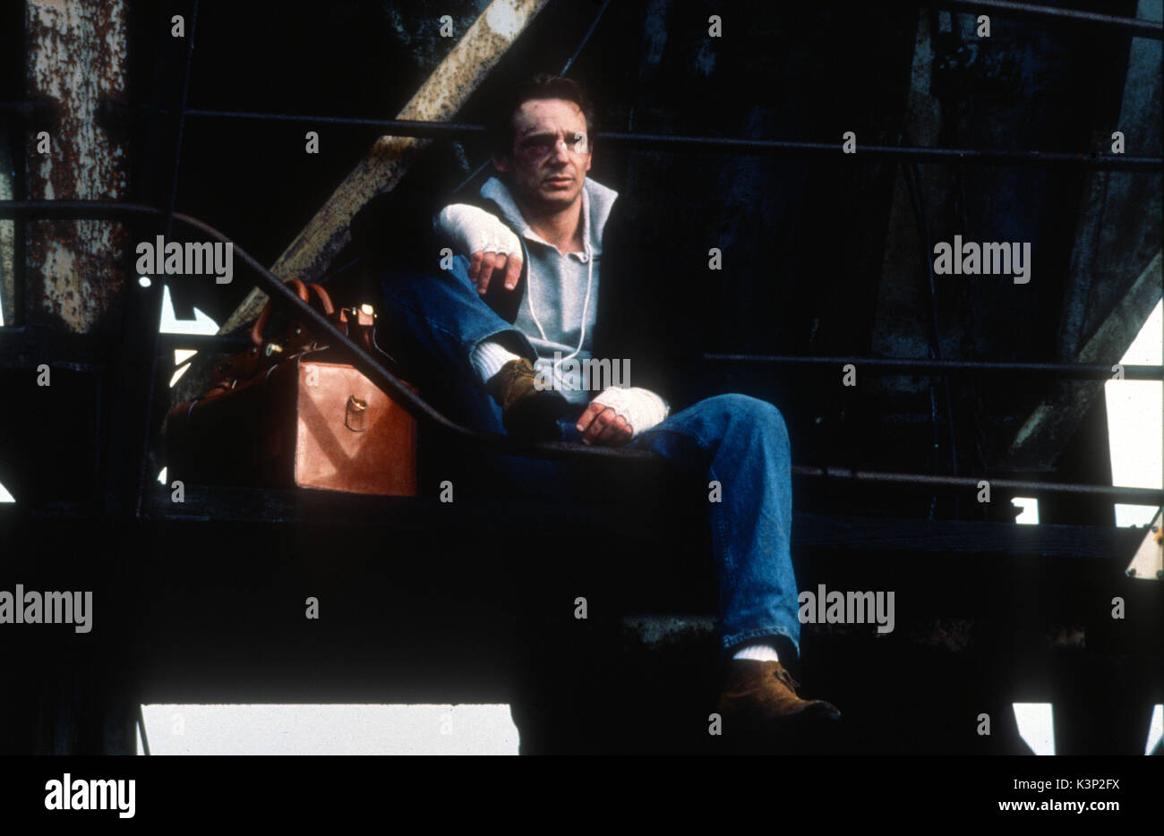 Le GRAND HOMME [BR 1990] Liam Neeson Date : 1990 Banque D'Images