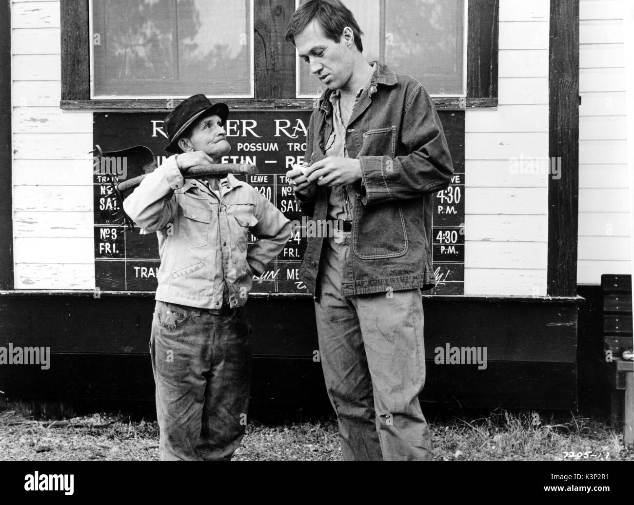 BOXCAR BERTHA [1972] Nous [ ?], David Carradine Date : 1972 Banque D'Images