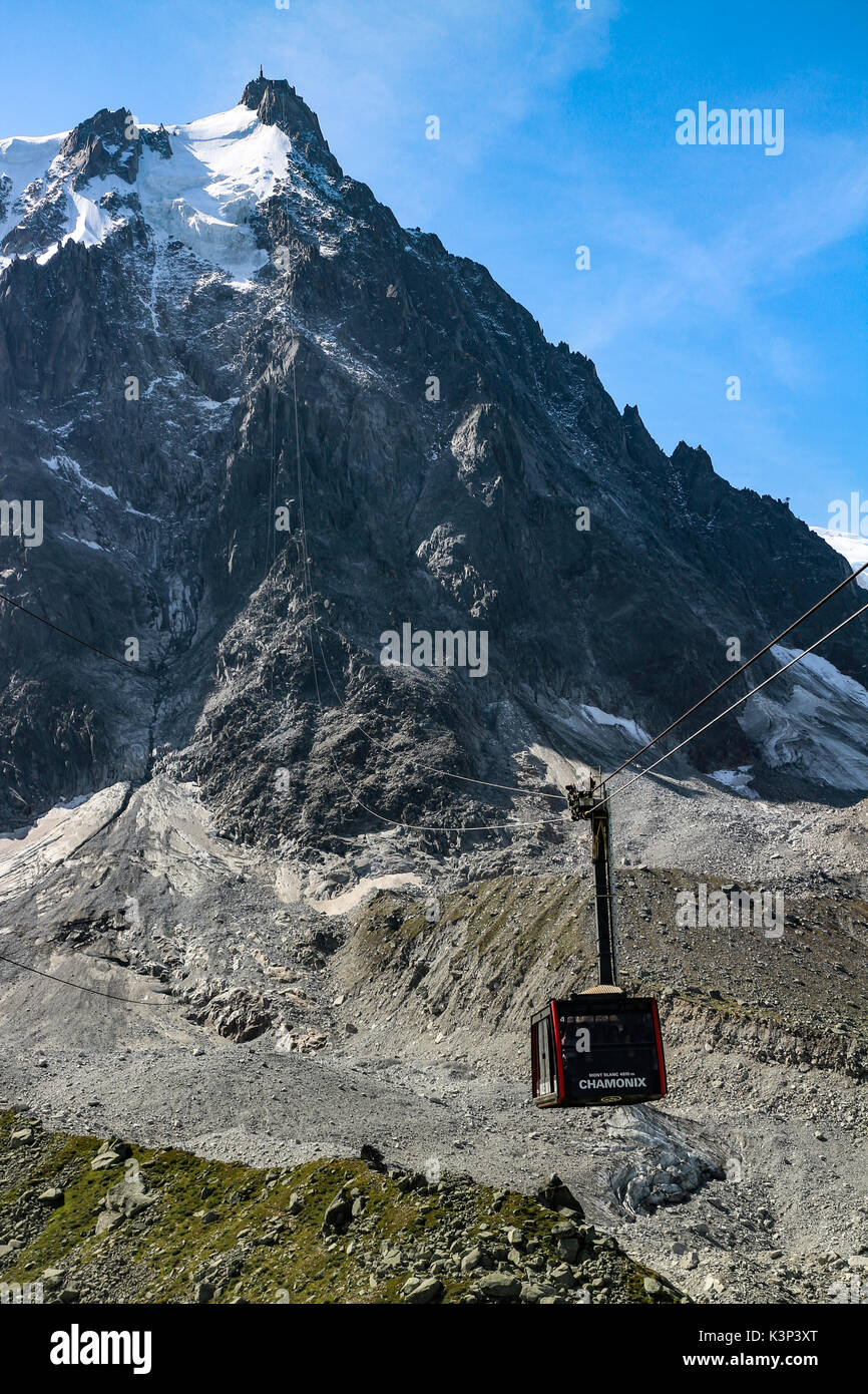 Aiguille du Midi Banque D'Images